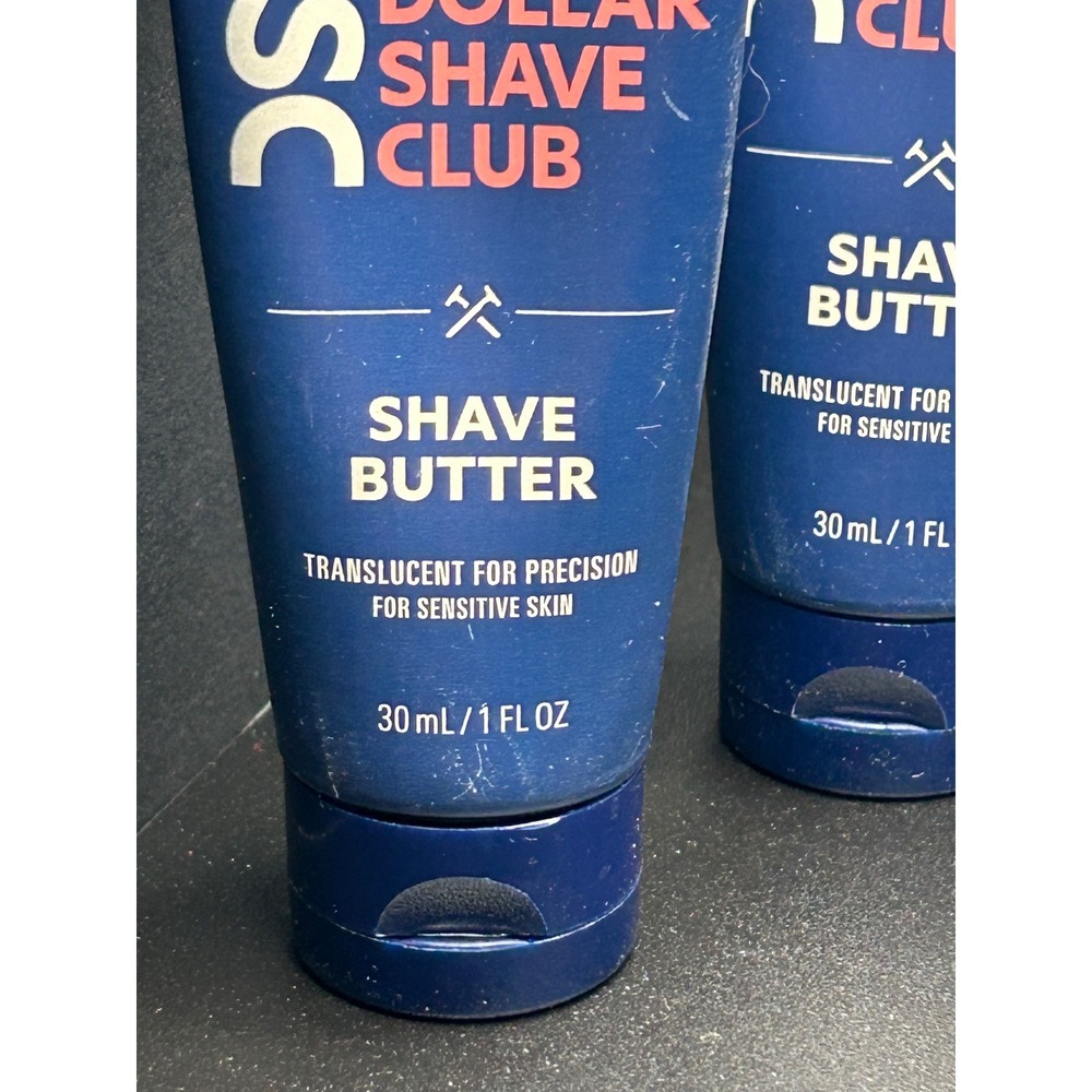 Dollar Shave Club Shave Butter Lot Of 5 Travel Size NEW Sensitive Skin TSA